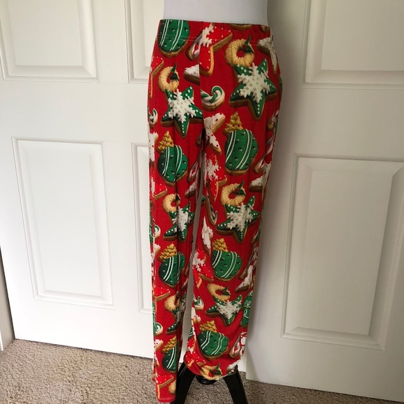 CHRISTMAS COOKIE HOLIDAY PJ PAJAMA PANT NEW - Picture 2 of 6